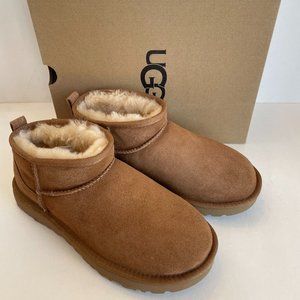 UGG Classic Ultra Mini Chestnut NEW